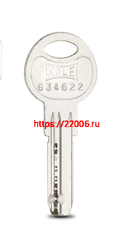 Цилиндровый Kale kilit (Кале килит) механизм 164 SN/62 (26+10+26) mm никель 5 кл. фото 4