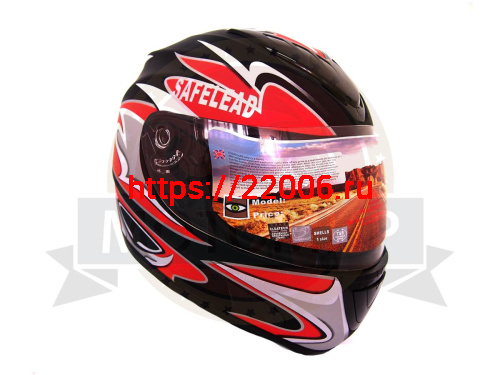 Шлем интеграл "Safelead" HF-160 "Анти Крыло" MATT BLACK CI размер M Шлем интеграл "Safelead" HF-160 "Анти Крыло" MATT BLACK CI размер M