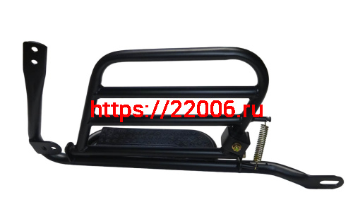 Подножка пассажира с подставкой для багажа VORTEX левая фото 2 Подножка пассажира с подставкой для багажа VORTEX левая фото 2