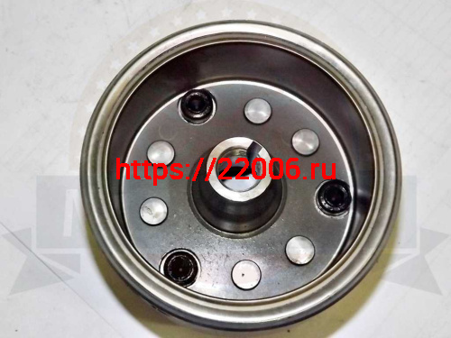 Маховик зажигания 157FMI, CG125 Хантер с муфтой фото 3 Маховик зажигания 157FMI, CG125 Хантер с муфтой фото 3