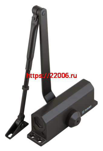 Доводчик Fuaro (Фуаро) дверной DC20-3 (DC-203) BR до 65 кг (коричневый)