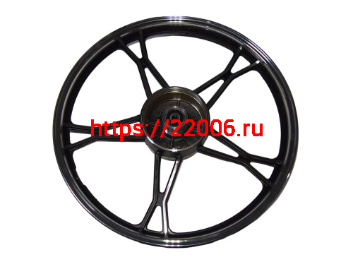 Обод 17" задний литой, барабан. тормоз 1,4-17 Альфа, Дельта, Zodiak (стандарт черный) (610-1) №1 Обод 17" задний литой, барабан. тормоз 1,4-17 Альфа, Дельта, Zodiak (стандарт черный) (610-1) №1