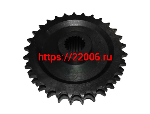 Звездочка Буран (СУПЕР УСИЛЕННАЯ) Z29 большая 2х рядная ведущая шаг 12,7мм пр-во ИжТехМаш