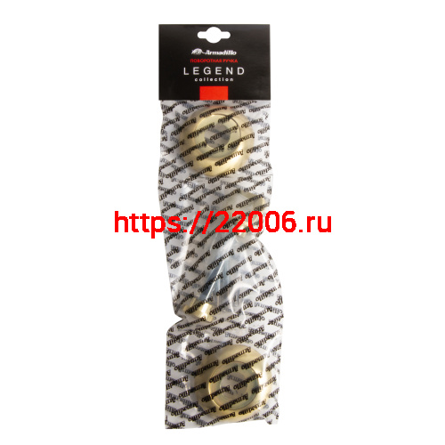 Ручка Armadillo (Армадилло) поворотная BK6.R.LD54 (BK6) AB/GP-7 бронза/золото фото 2