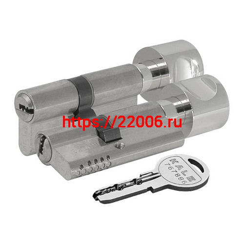 Цилиндровый механизм Kale kilit (Кале килит) с вертушкой 164 OBS SCE/120 (45+10+65) mm никель 5 кл. фото 3 Цилиндровый механизм Kale kilit (Кале килит) с вертушкой 164 OBS SCE/120 (45+10+65) mm никель 5 кл. фото 3
