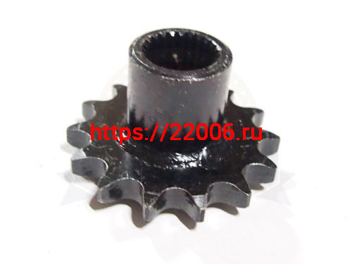 Звезда 14 зуб. (530) (d25) цепи, ведущая ATV HAMMER (мелкий шлиц) ( 116322901073201 )