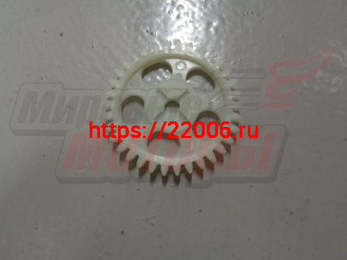 Шестерня маслонасоса YBR125 большая пласт. Шестерня маслонасоса YBR125 большая пласт.