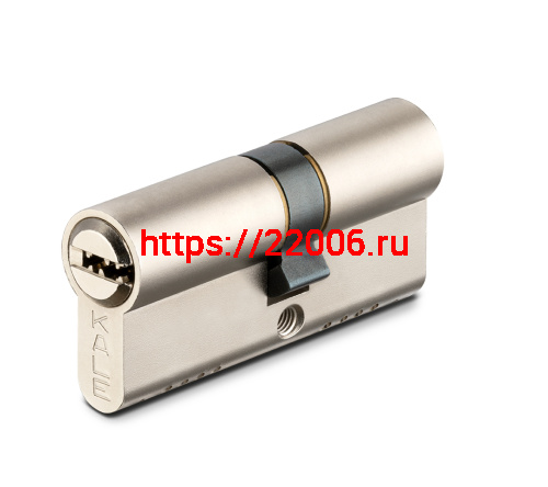Цилиндровый Kale kilit (Кале килит) механизм 164 OBS SNE/90 (35+10+45) mm никель 5 кл. new фото 3