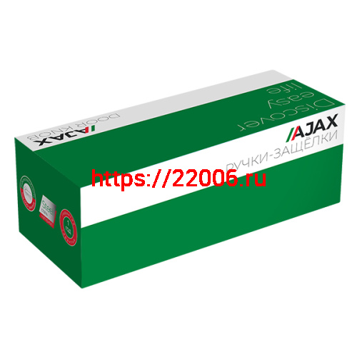 Ручка Ajax (Аякс) защелка DK682 CP-PS (6082 CP-P) (без фик.) хром фото 2