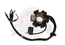 Зажигание KAYO YX140  1P56 FMJ голое (без маховика) (статор) 5+1 катушка (D00185D070)