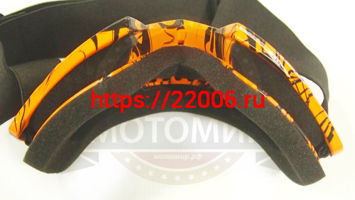 Очки NORTH WOLF YH671 мотокросс/спорт цветные 012 фото 3