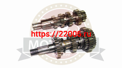 Коробка в сборе СВВ250 см3 вал под гайку Коробка в сборе СВВ250 см3 вал под гайку