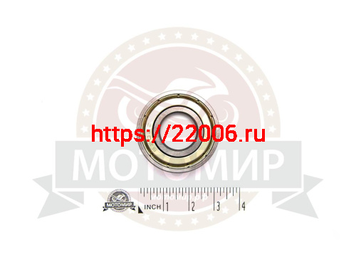 Подшипник 60202 (15x35x11) полузакрытый (6202Z) (Импорт) фото 2