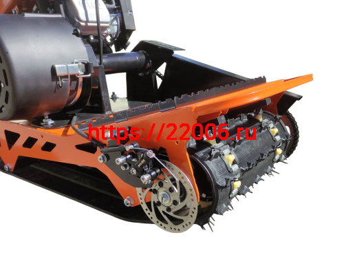 Мотосноуборд ИСКРА-2, вариатор TAV2-40, двигатель LIFAN KP270 10 л.с., фара, тормоз фото 9