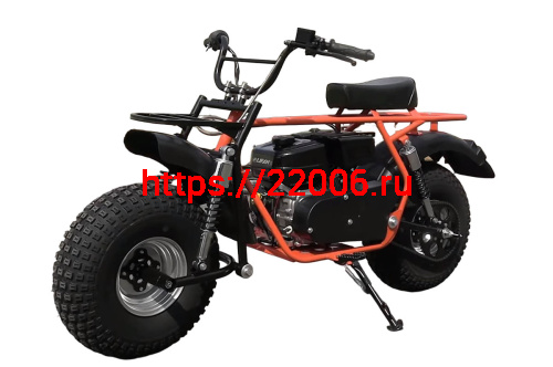 Мотоцикл СКАУТ САФАРИ 3- 7  BIGFOOT (передняя подвеска + 2 зад. аморт., 7,0 л.с., РЕДУКТОР) фото 2