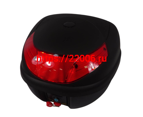 Кофр задний пластик JX A-10, 30 л., черный Кофр задний пластик JX A-10, 30 л., черный