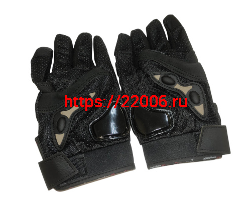 Перчатки PRO-BIKER MCS-01С сенсорные(чёрные), р-р M фото 2