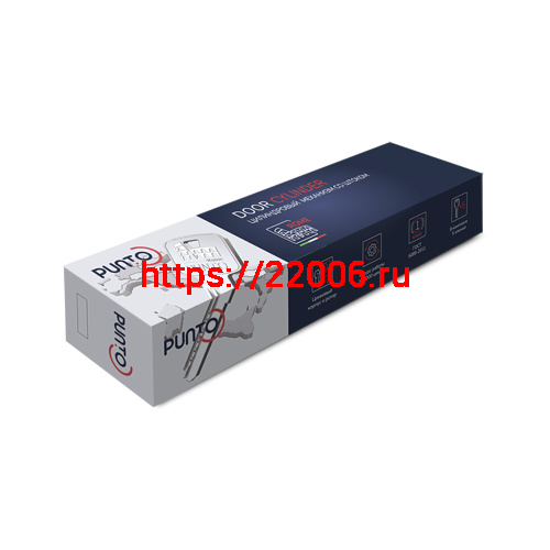 Цилиндровый Punto (Пунто) механизм Z3002Knob80(35+10+35) с вертушкой CP хром фото 2
