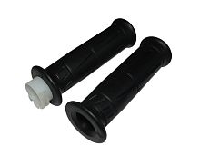 Ручка руля правая (газа) VEKTOR (с резинкой) + руля левая (резинка) (компл.) (1500082092+1500082093)