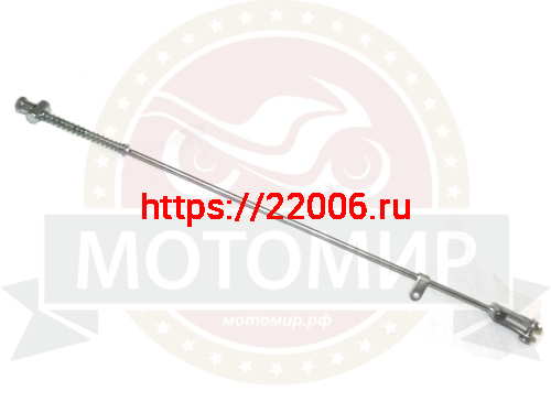 Тяга заднего тормоза Cobra Crossfire в сборе с пружиной и гайкой (510мм)