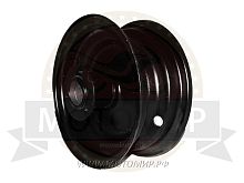 Диск ATV  6", 6х2,5 (3х42) ЦО27мм од торм.диск, высота 170 мм, черный, ATV Target Trek