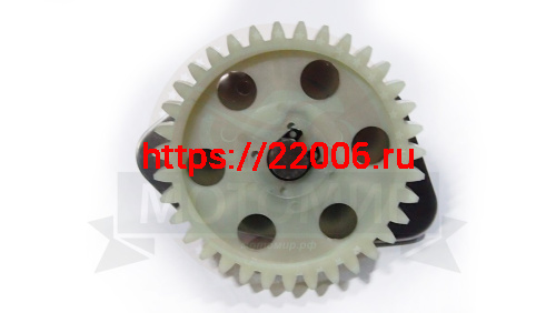 Насос масляный в сборе 2V80F в сборе с шестерней (15100-A1310-0001) (НАБОР) фото 2