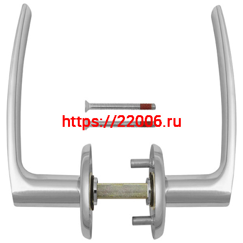 Ручка Fuaro (Фуаро) раздельная R.FIN50.H-0661 (H-0661) СP хром фото 2