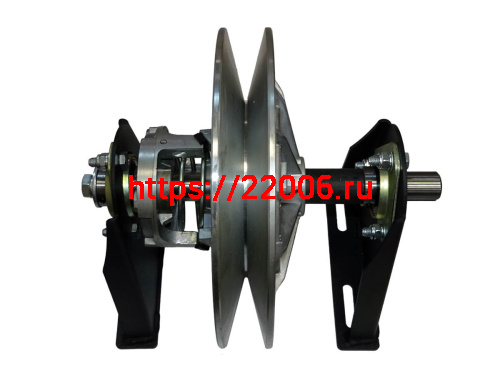 Диск реверса мотобуксировщика 2х опорный на подшипниках (посадка 25мм,) 280мм, фото 3 Диск реверса мотобуксировщика 2х опорный на подшипниках (посадка 25мм,) 280мм, фото 3