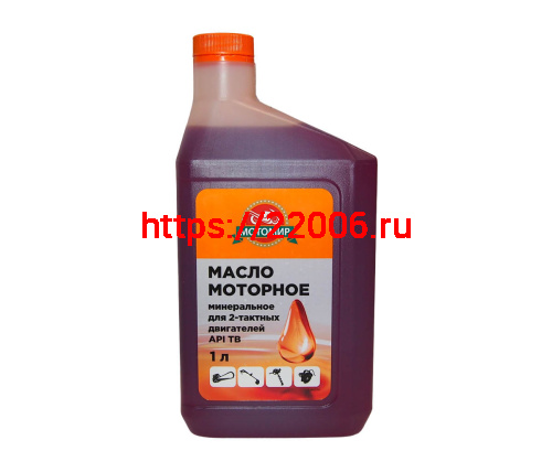 Масло МОТОМИР для 2т двигателей, минеральное API TB (1литр) (НАБОР) Масло МОТОМИР для 2т двигателей, минеральное API TB (1литр) (НАБОР)