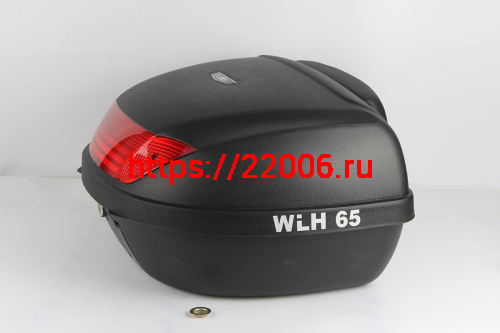 Кофр багажный мото задний CIGNA E-65 52л черный Кофр багажный мото задний CIGNA E-65 52л черный