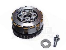 Барабан сцепления CB250 см3 Zongshen ZS 174MN-3 в сборе (8 паз+8 полупаз) 6 болт 7 дис 6 (100202872)