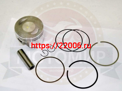 Поршень 69,00 мм 4 такт. 169FMM (СВВ250, CG250) (кольца, палец, стопор. кольца)