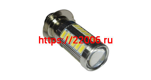 Лампа светодиодная (LED) 12V (P15D-25-1) 35/35W 33SMD фарная (Альфа, Zadiak) фото 3 Лампа светодиодная (LED) 12V (P15D-25-1) 35/35W 33SMD фарная (Альфа, Zadiak) фото 3