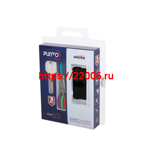 Цилиндровый Punto (Пунто) механизм MaxPro7000Key 52mm (21+10+21) SN мат.никель 7key фото 2