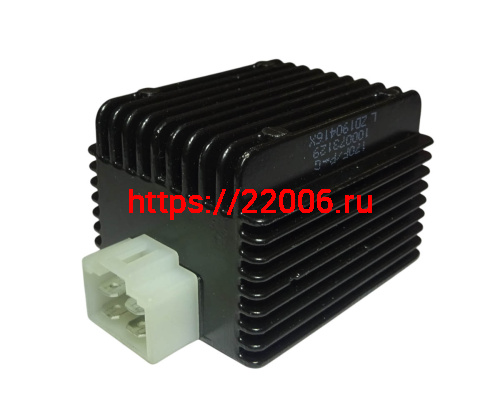 Реле регулятор 4 конт. большой ZONGSHEN 15-20 л.с.(пришел как 20324)