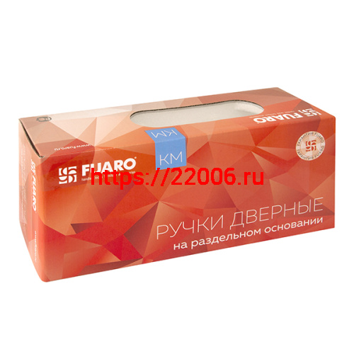Ручка Fuaro (Фуаро) раздельная K.KM52.ROCK (ROCK KM) BL-24 черный фото 3