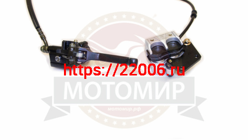 Гидравлика передняя в сборе Fighter125 (тормоз в сборе) посад.43мм, склад.ручка (L-1100mm, 2 поршня) фото 2 Гидравлика передняя в сборе Fighter125 (тормоз в сборе) посад.43мм, склад.ручка (L-1100mm, 2 поршня) фото 2