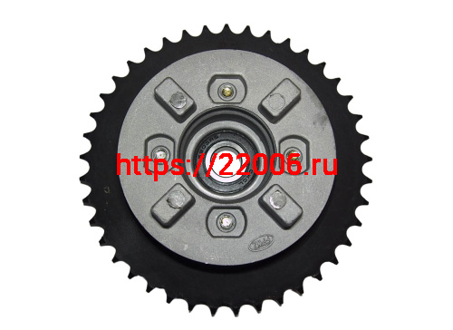 Звезда 41 зуб. (428) (d54mm - 4 x 49mm) цепи, задняя Альфа в сборе с основанием фото 3 Звезда 41 зуб. (428) (d54mm - 4 x 49mm) цепи, задняя Альфа в сборе с основанием фото 3