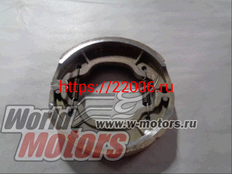 Колодки тормозные барабанные (130x28mm) YBR125 (пара) Колодки тормозные барабанные (130x28mm) YBR125 (пара)