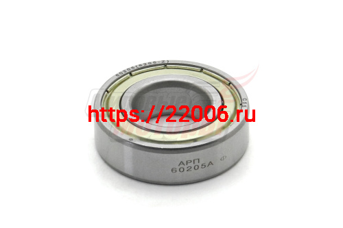 Подшипник 60205 (арт.6205Z) полузакрытый (Россия, завод)