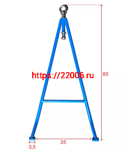 Сани волокуши снегоходные 1700 с отбойником, накладками, демпфером (1950х750х650 фото 3