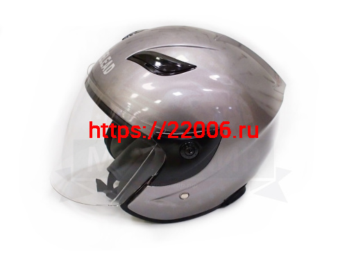 Шлем открытый "Safelead" HF-255В "колобки" Honda Grey размер S фото 4 Шлем открытый "Safelead" HF-255В "колобки" Honda Grey размер S фото 4