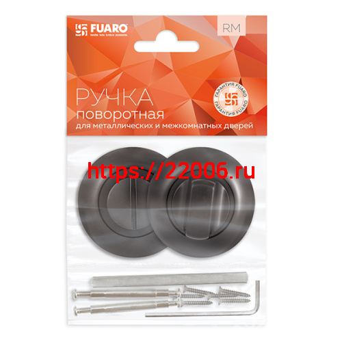 Ручка Fuaro (Фуаро) поворотная BK6.R.RM54 (BK6 RM) BL-24 черный фото 2