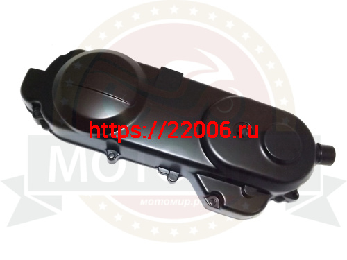 Крышка картера GY6-50 левая длиная 12" 430мм (вариатора FT50QT-10 (729 ремень) голая Крышка картера GY6-50 левая длиная 12" 430мм (вариатора FT50QT-10 (729 ремень) голая