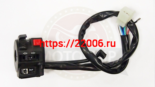 Переключатель Fighter 250 левый, в сборе Переключатель Fighter 250 левый, в сборе