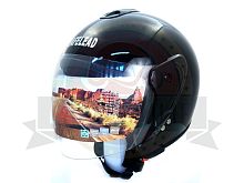 Шлем открытый "Safelead" HF-217"колобки" deep синий, красный черный, размер M