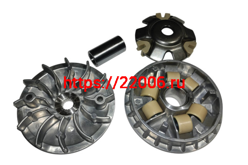 Вариатор передний 4х такт GY6-180 GY6-180 1P62F WD180 в сборе (162F.10.110) Вариатор передний 4х такт GY6-180 GY6-180 1P62F WD180 в сборе (162F.10.110)