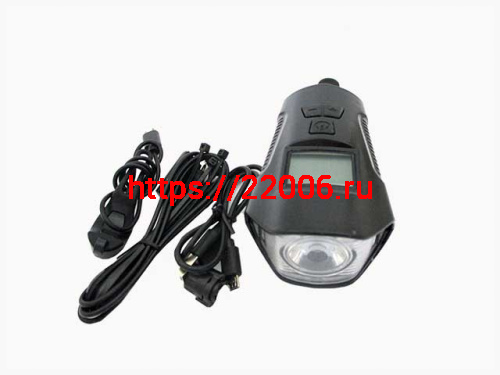 Фара передняя с сигналом, спидометром с подсветкой дисплея, аккумулятором USB, FY-317 Фара передняя с сигналом, спидометром с подсветкой дисплея, аккумулятором USB, FY-317