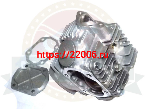 Головка цилиндра "Альфа, Zodiak" в сборе 39 мм (50см3) (клапана, распр., коромысло и т.д.) фото 2 Головка цилиндра "Альфа, Zodiak" в сборе 39 мм (50см3) (клапана, распр., коромысло и т.д.) фото 2