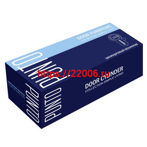 Цилиндровый Punto (Пунто) механизм (Z402/80) Z4002Knob80(40+10+30) с вертушкой CP хром фото 3